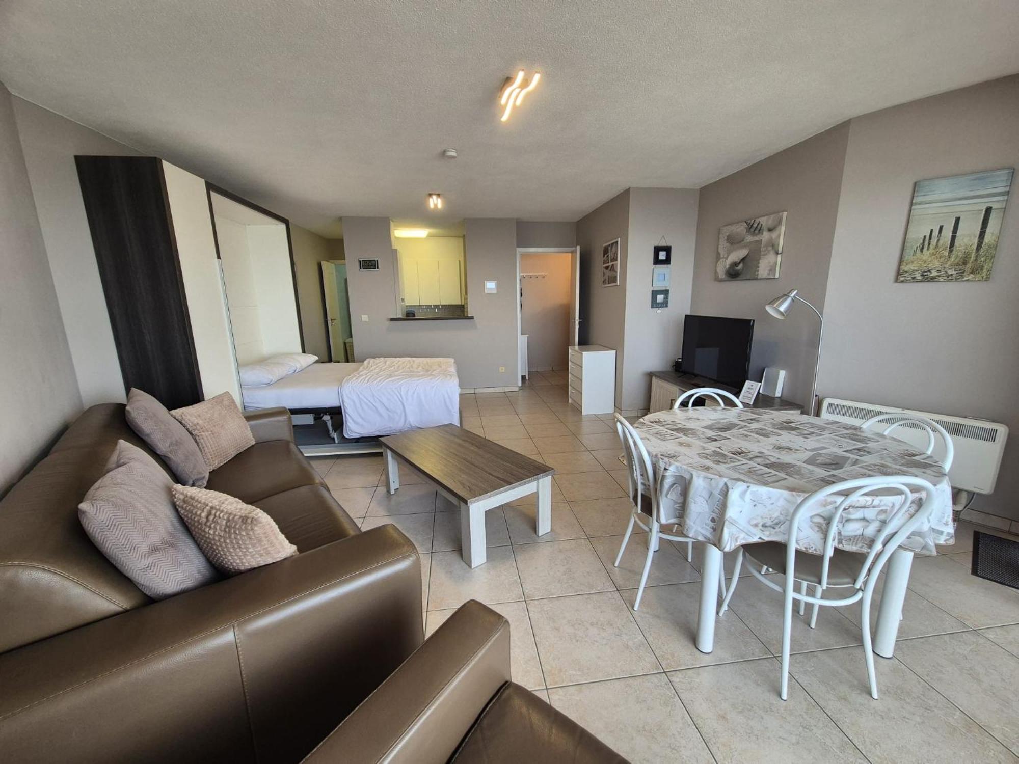 Large Beachstudio Seaview Blankenberge Near Brugge Esterno foto